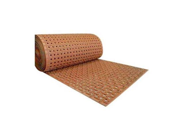 Rubber-Cal Paw-Grip Red 34 in. x 7 ft. Nitrile Non-Slip Rubber Mat