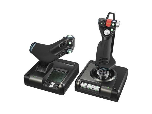 Saitek - Pro Flight X52 Pro Flight System Gaming Controller for PC - Black - Megean