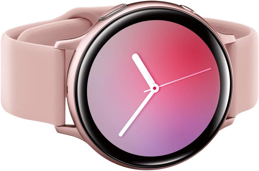 SAMSUNG Galaxy Watch Active 2 (44mm, GPS, Bluetooth) Smart Watch with Advanced Health Monitoring, Fitness Tracking, and Long Lasting Battery, Pink Gold (US Version)