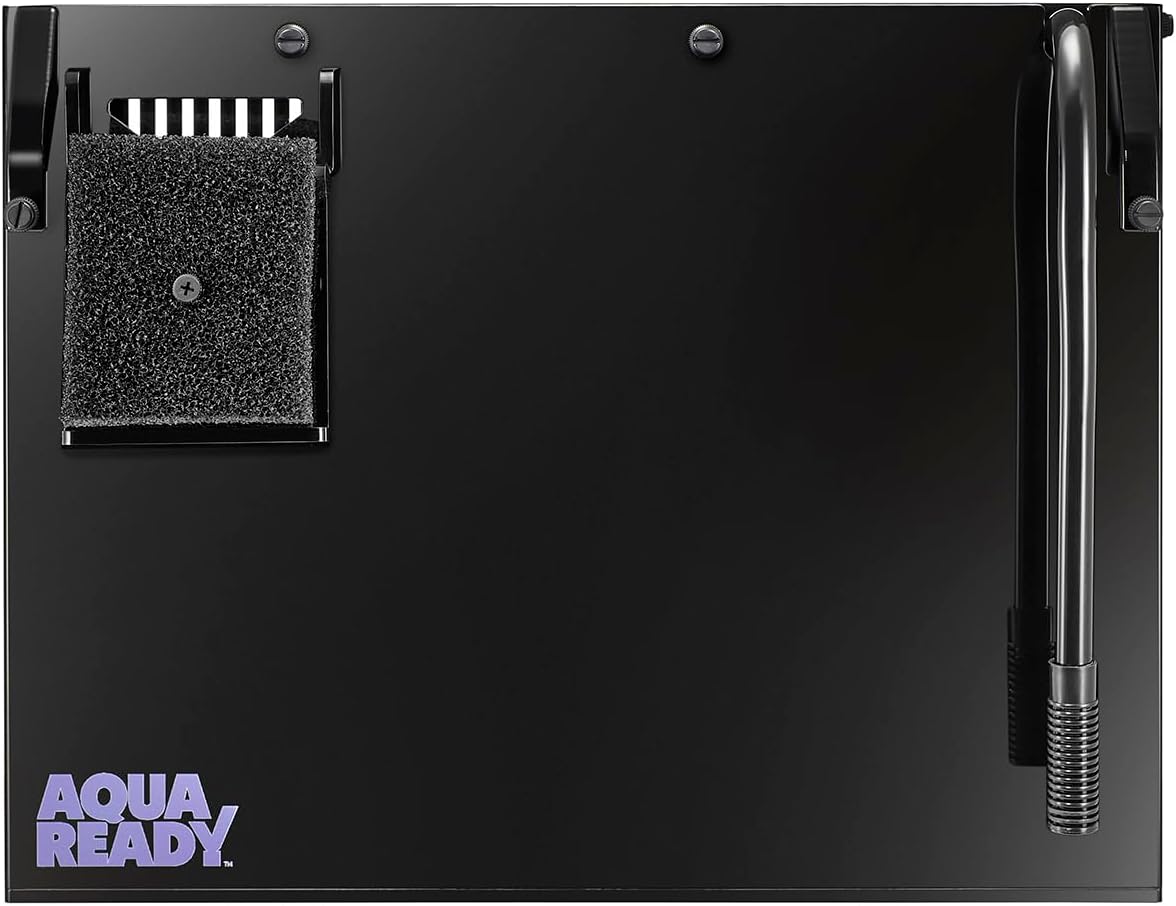 HOB-R Hang On Back Refugium - Natural Macro Algae Filtration for Saltwater Aquariums, Increase Beneficial Marine Tank Bacteria and Micro-Fauna