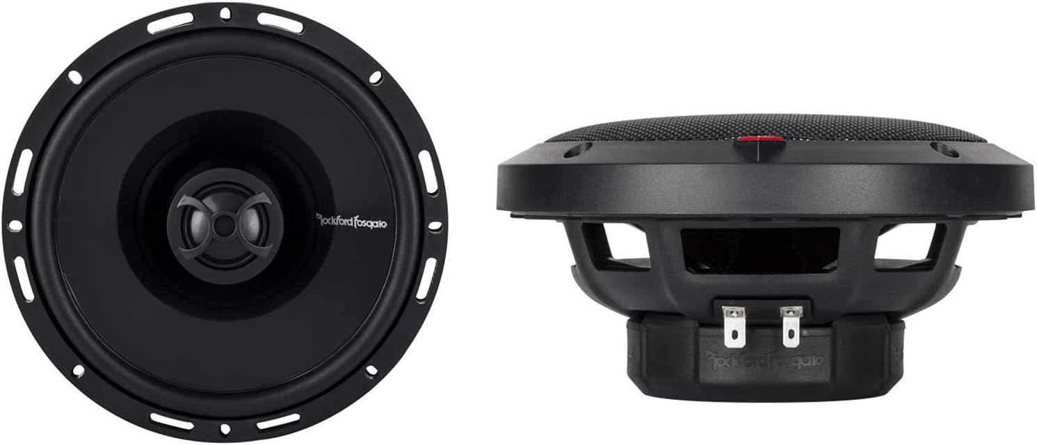 4 New Rockford Fosgate P1650 6.5" 2-Way Full Range Car Audio Coaxial Speakers