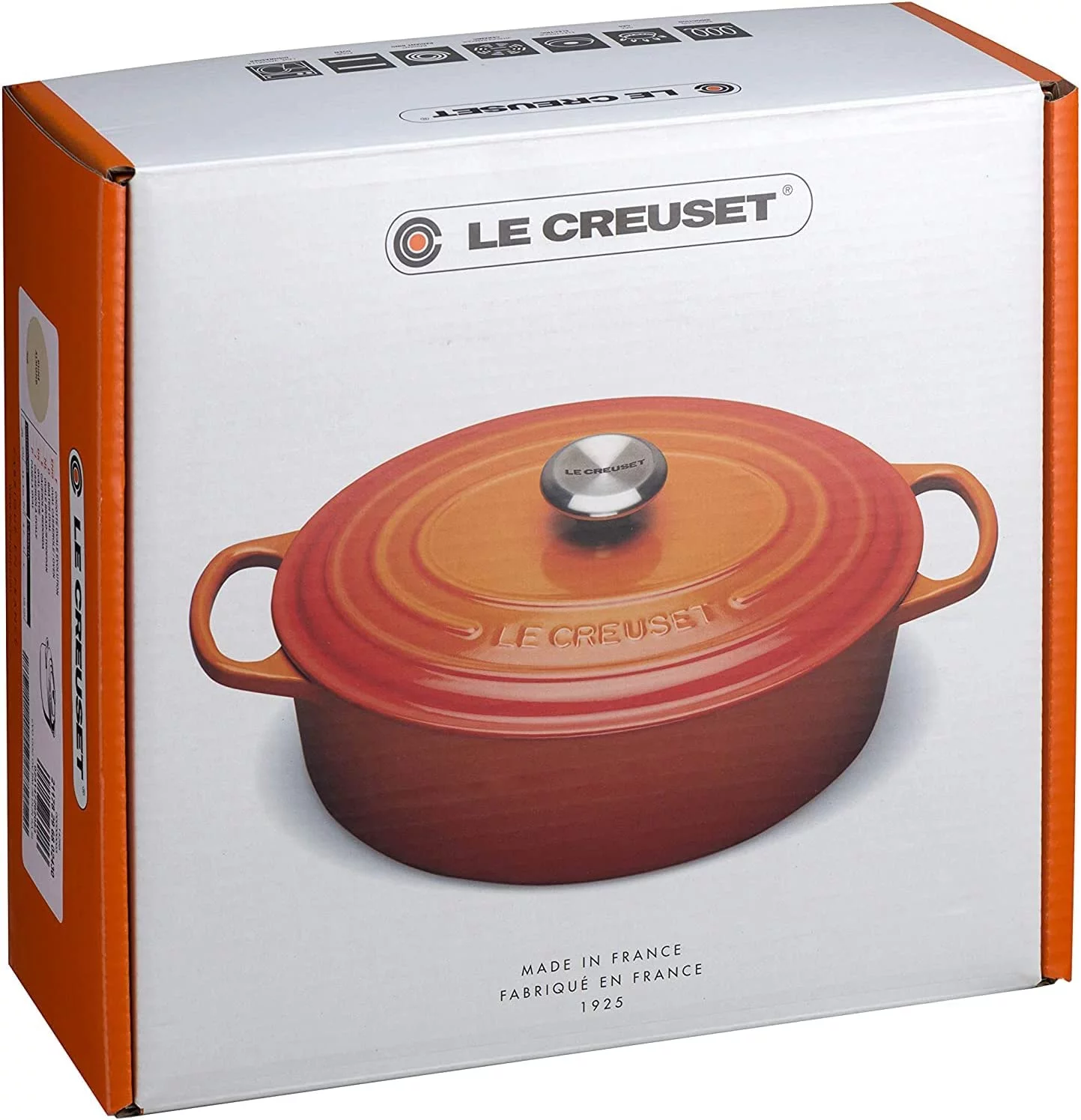 Le Creuset Signature 5 qt. Oval Dutch Oven in Flame