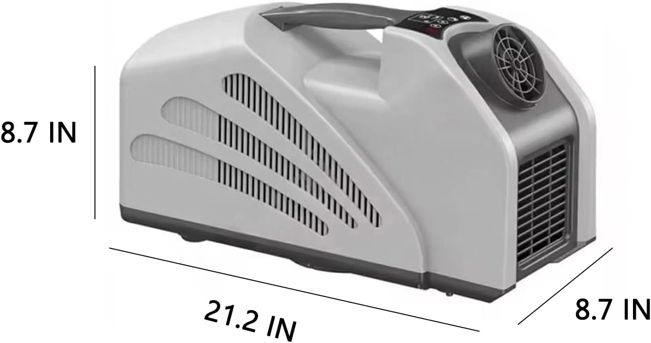 Portable Air Conditioners, Tent Air Conditioner, Car Air Conditioner, 2350btu, Suitable For Camping Tent、Rv、Pet House、Fishing、Outdoor Indoor、Home Use