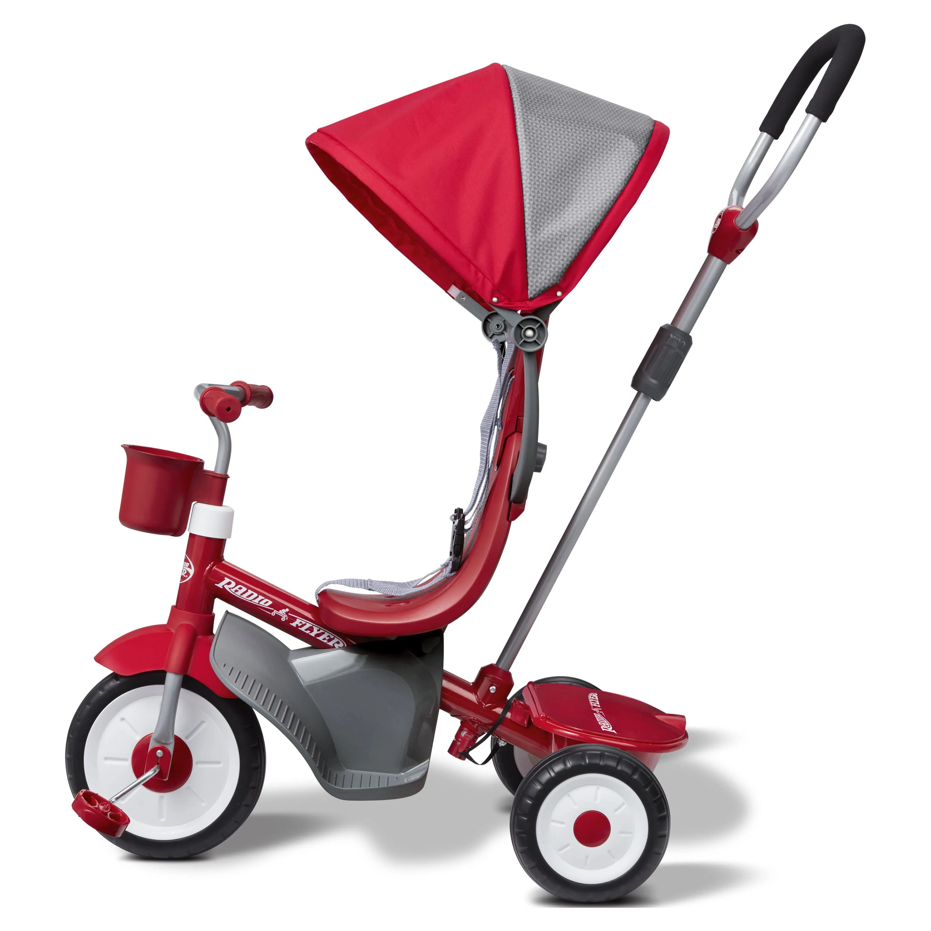 Radio Flyer, 4-in-1 Stroll 'n Trike, Grows with Child, Red