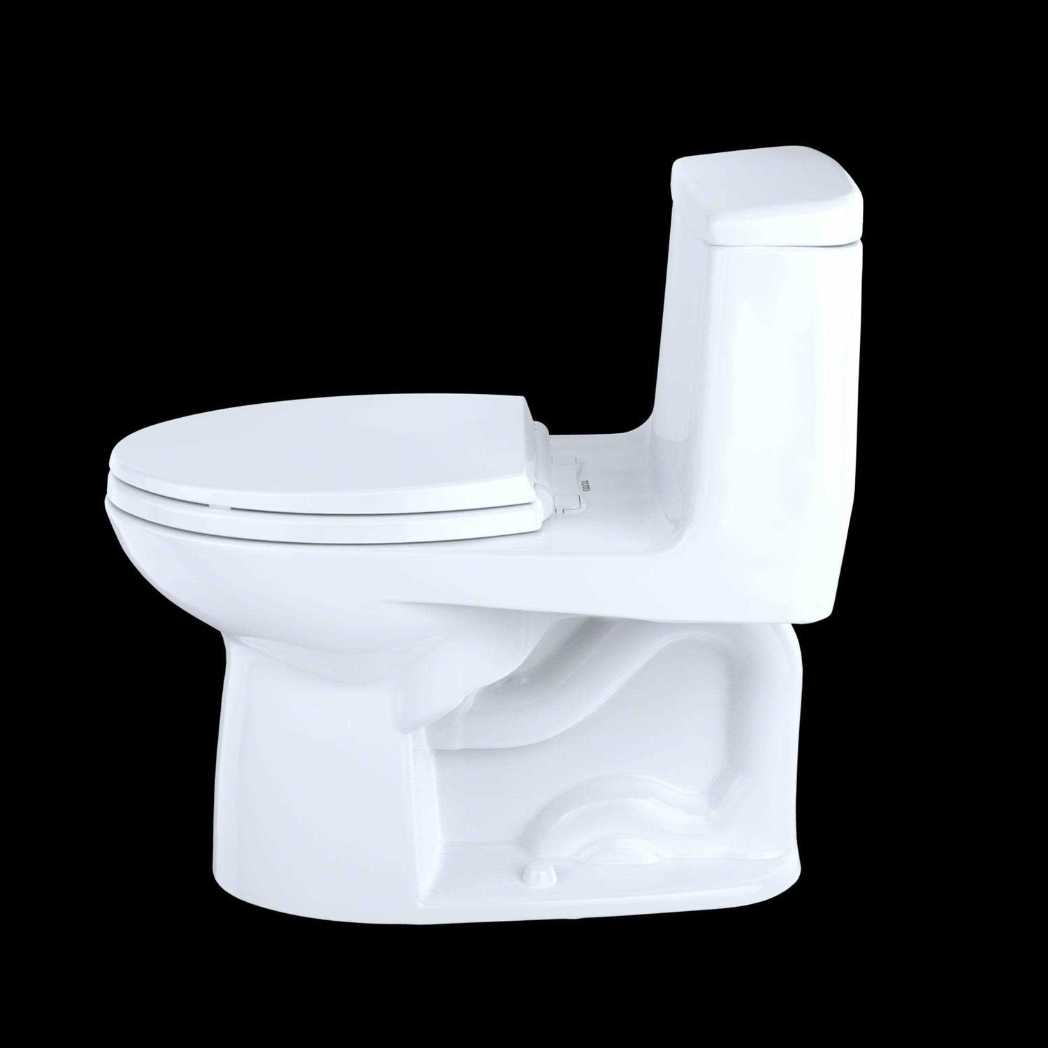 Toto Eco Ultramax One-Piece Elongated 1.28 GPF Toilet with Cefiontect MS854114EG#01 - Shop Hardware Tools Online Store