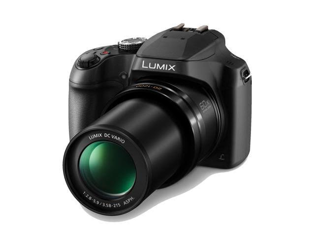 Panasonic Lumix FZ80 4K 60X Zoom Digital Camera with SanDisk 64GB SD Card Bundle