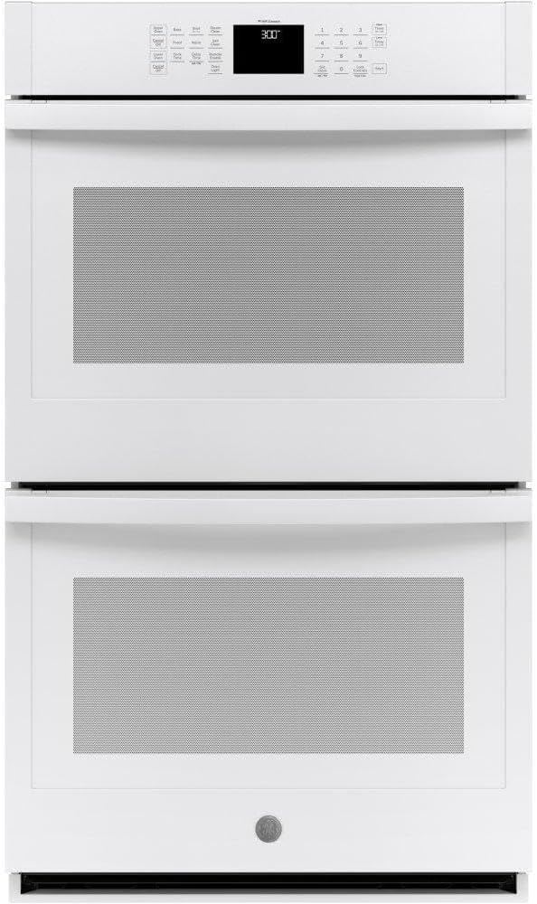 GE Appliances JTD3000DNWW 30" Built-In Double Wall Oven - White