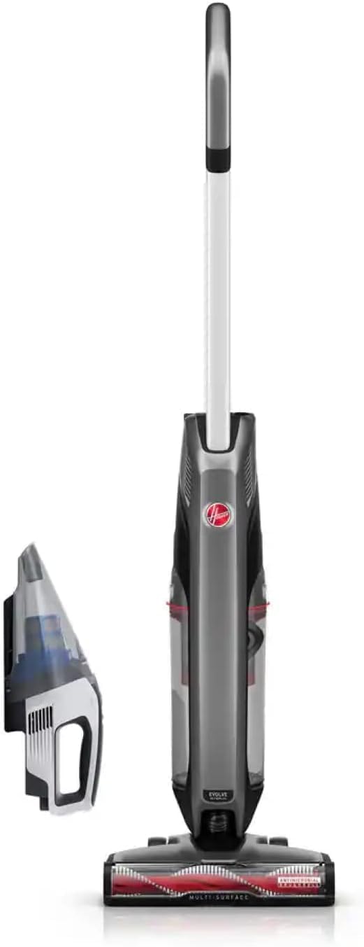 Hoover ONEPWR Evolve Pet Plus+ Cordless Upright Vacuum Cleaner, Red
