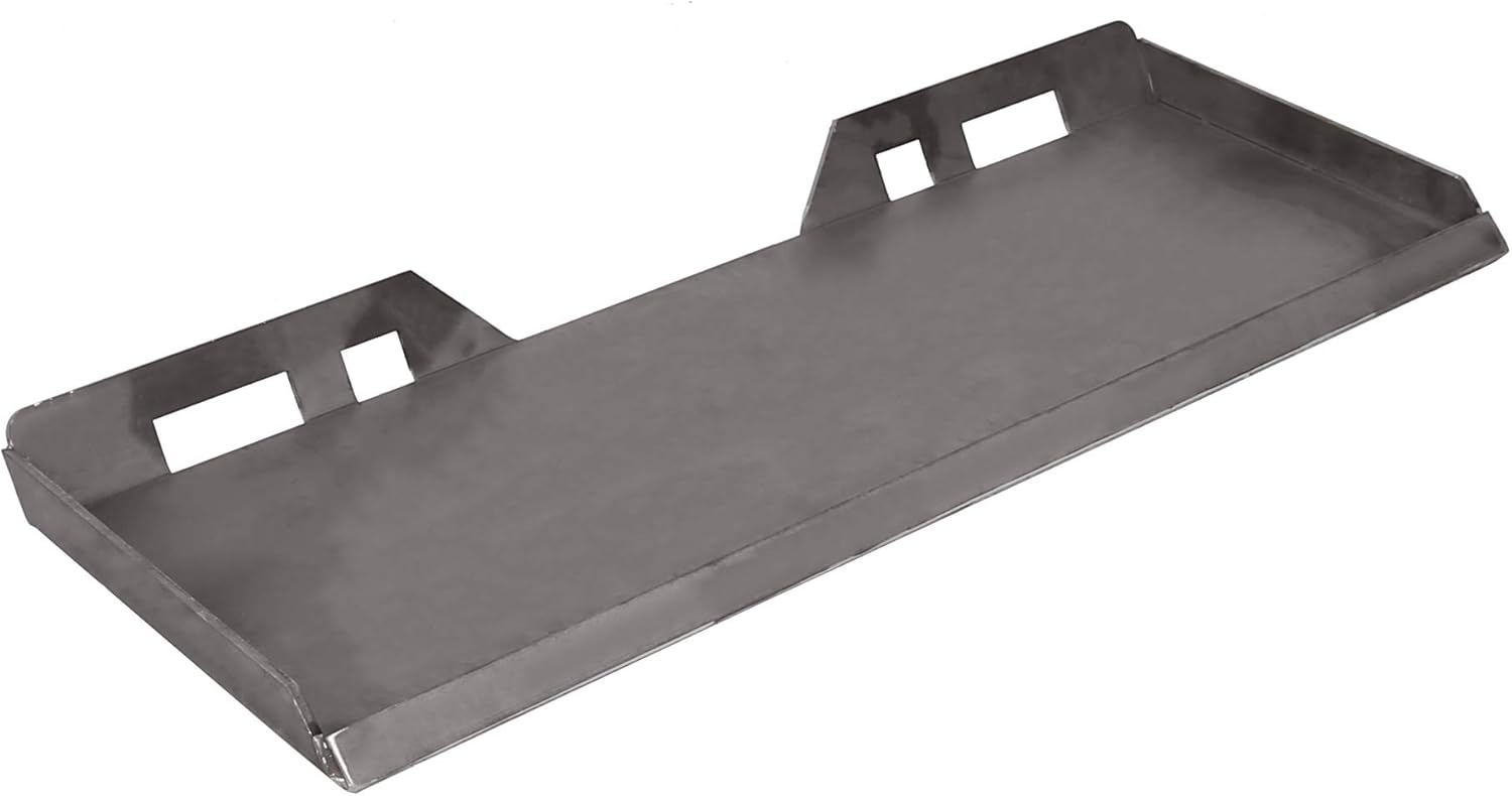 New 1/2 Steel Quick Tach Attachment Mount Plate Skid Steer Loader Bobcat Kubota.with One Year Warranty.