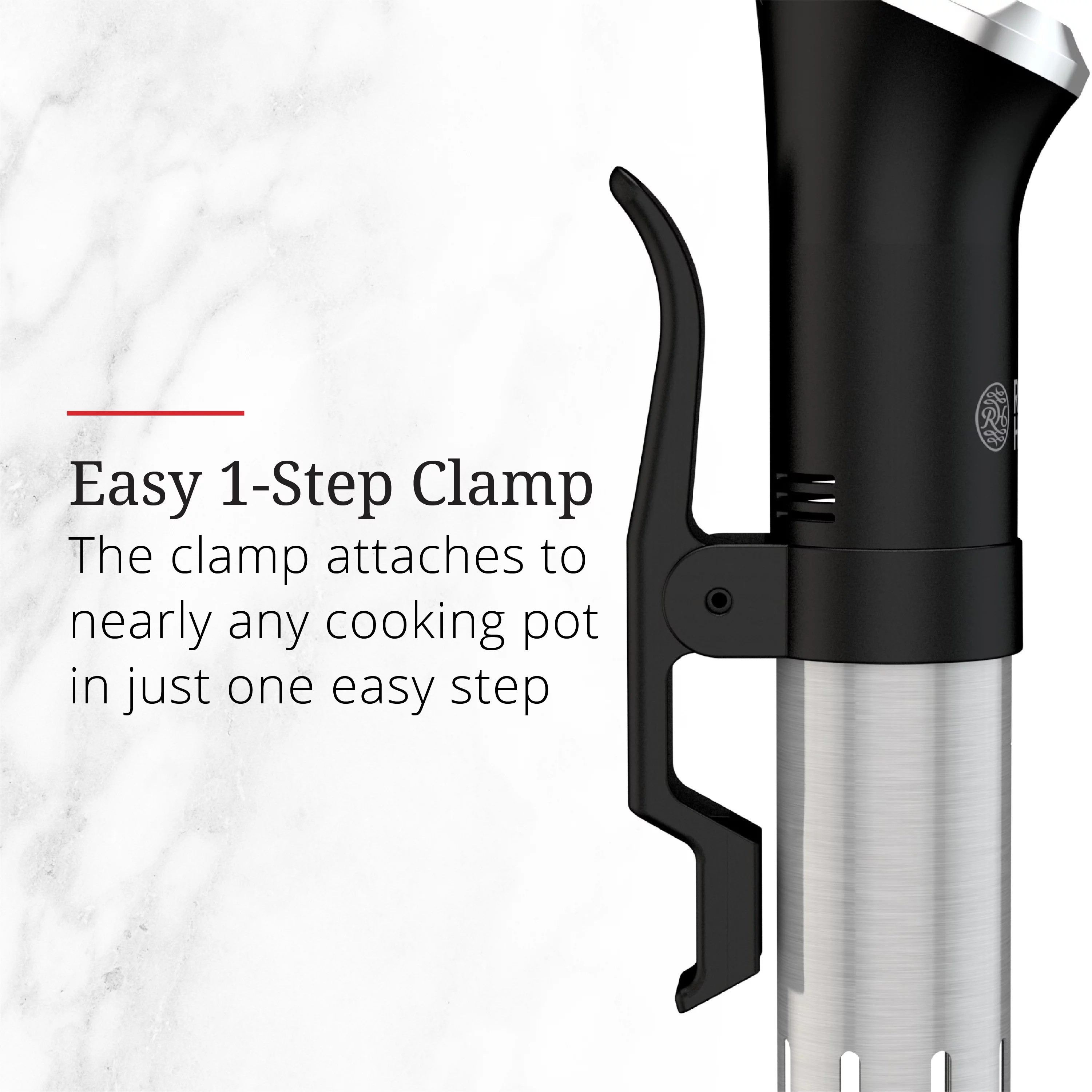 Russell Hobbs Sous Vide Precision Cooker with Immersion Circulator, Black, SV1000B
