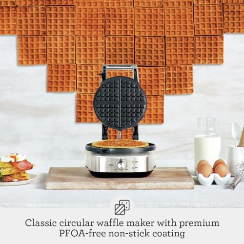 Breville Bwm520Xl No-Mess Waffle Maker Je98Xl Stainless Steel Je98Xl countertop griddle appliance