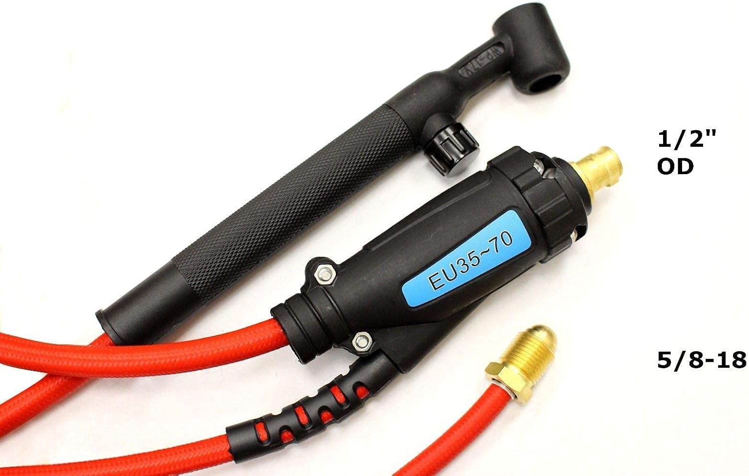 NOVA TIG Kit compatible with Lincoln Power MIG 210 MP Welder K3963-1 Accessory Kit with torch (15 ft)