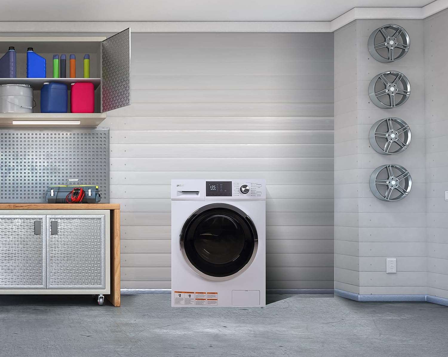 RCA RWD270 Washer and Dryer Combo 2.7 cu ft - White