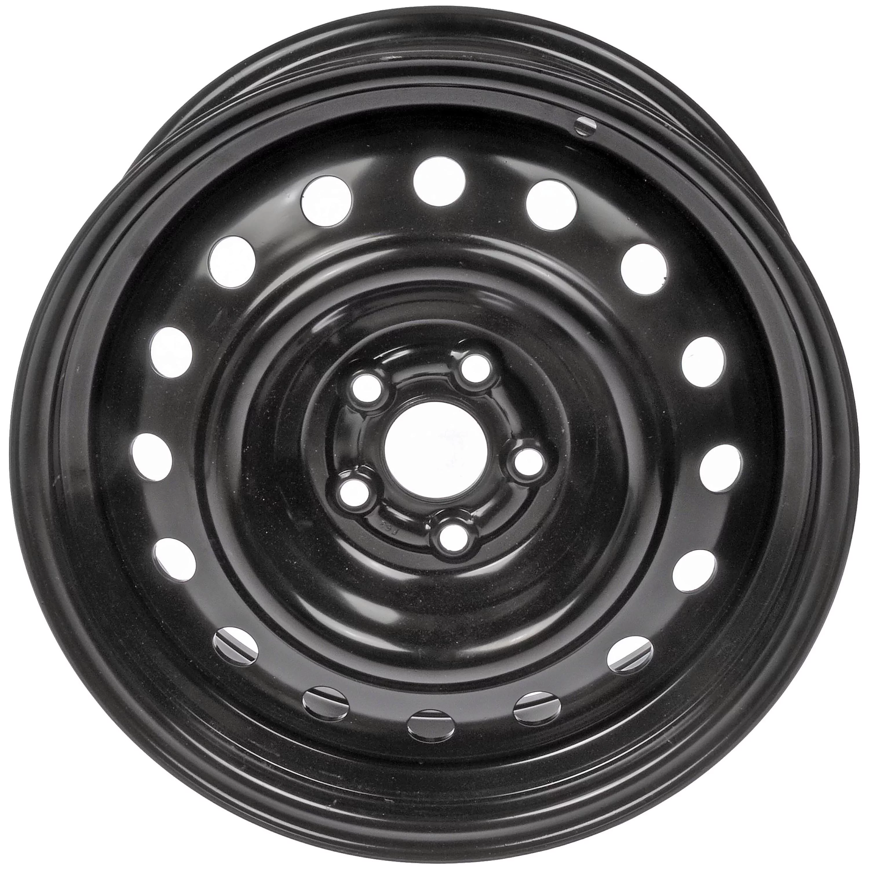 Dorman 939-174 Steel 16 Wheel Rim 16 x 6.5-inch 5-Lug Black, for Specific Pontiac / Toyota Models Fits select: 2009-2019 Toyota Corolla, 2003-2008 Pontiac Vibe