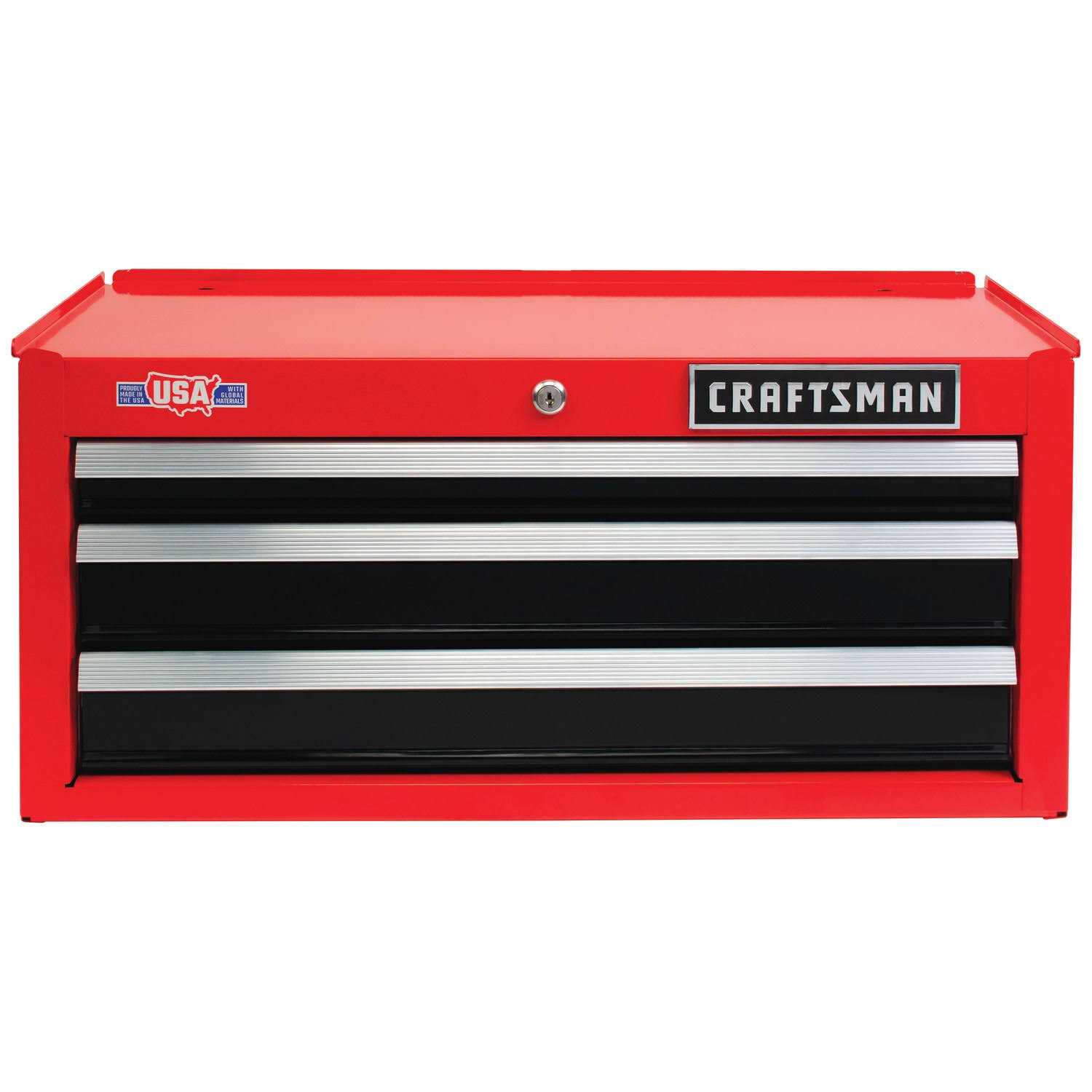 Craftsman 2000 Series 26-In W x 12.25-In H 3-Drawer Steel Tool Chest Cmst98246rb - Shop Hardware Tools Online Store