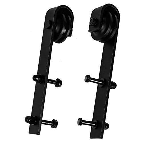 EaseLife 8 ft Double Door Sliding Barn Door Hardware Track Kit Pulley,Heavy Duty,Slide Smoothly Quietly,Easy Install - Shop Hardware Tools Online Store
