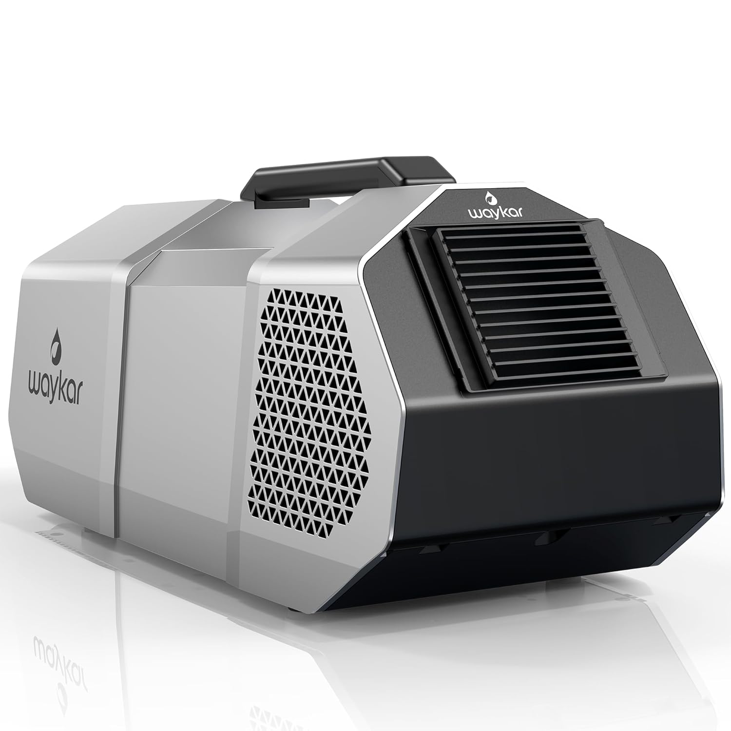Waykar 1450BTU Portable Air Conditioner - for Tent, RV, Outdoor Event, Compact and Easy to Install, Ideal for Camping, Emergency Use, and as a Portable Indoor and Outdoor Air Conditioner.
