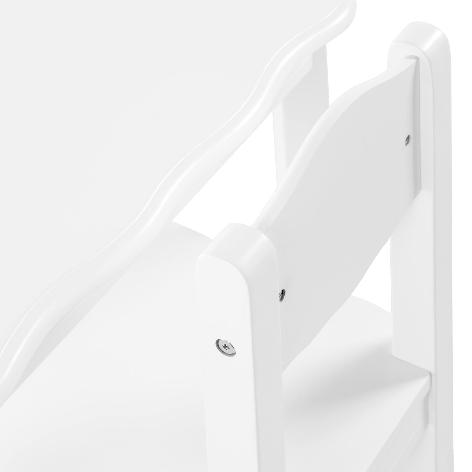 Guidecraft Classic Table u0026 Chairs Set, White