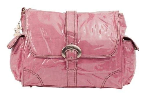 Kalencom Cobalt Paisley Laminated Buckle Diaper Bag