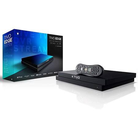TiVo Edge for Cable | Cable TV, DVR and Streaming 4K UHD Media Player with Dolby Vision HDR and Dolby Atmos