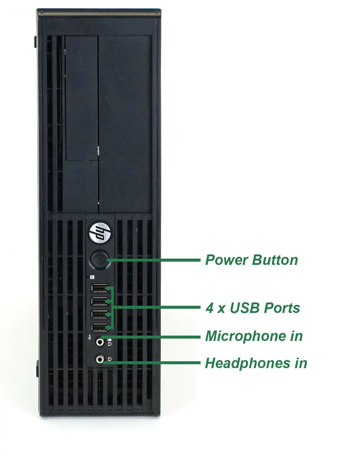 Restored Gaming HP SFF Computer Intel Core i5 2nd Gen. 16GB Ram, 1TB HDD, NVIDIA GT 1030, 22" LCD, Keyboard and Mouse, Wi-Fi, Win10 Home Desktop PC (Refurbished)