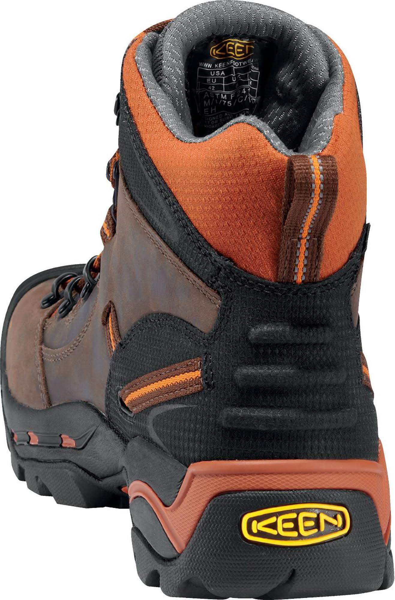 Keen Utility Pittsburgh Soft Toe 9.5 Men&s Brown