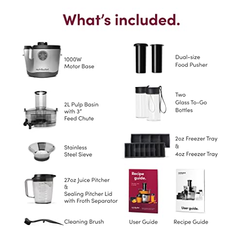 NutriBullet_NutriBullet Juicer Pro Centrifugal___Stainless Steel_1000_Corded Electric juicer