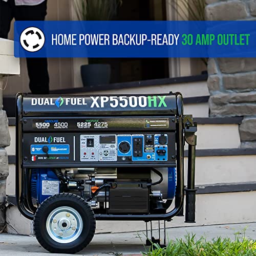 DuroMax Dual Fuel Portable Generator