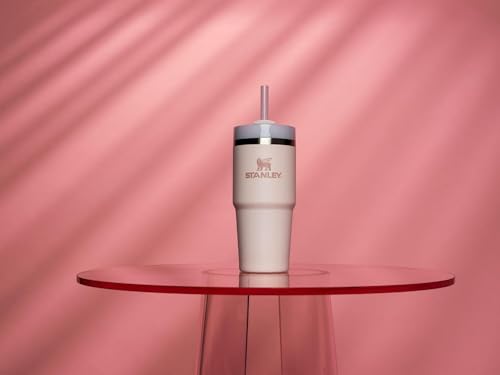 Stanley Quencher H2.0 Tumbler with Handle & Straw 40 oz | Twist On 3-Way Lid | Cupholder Compatible for Travel | Insulated Stainless Steel Cup | BPA-Free | Matcha Cream