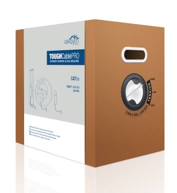 Ubiquiti TOUGHCable Bulk cable - CAT 5e - Double shielded 1000 ft - Black TC-PRO
