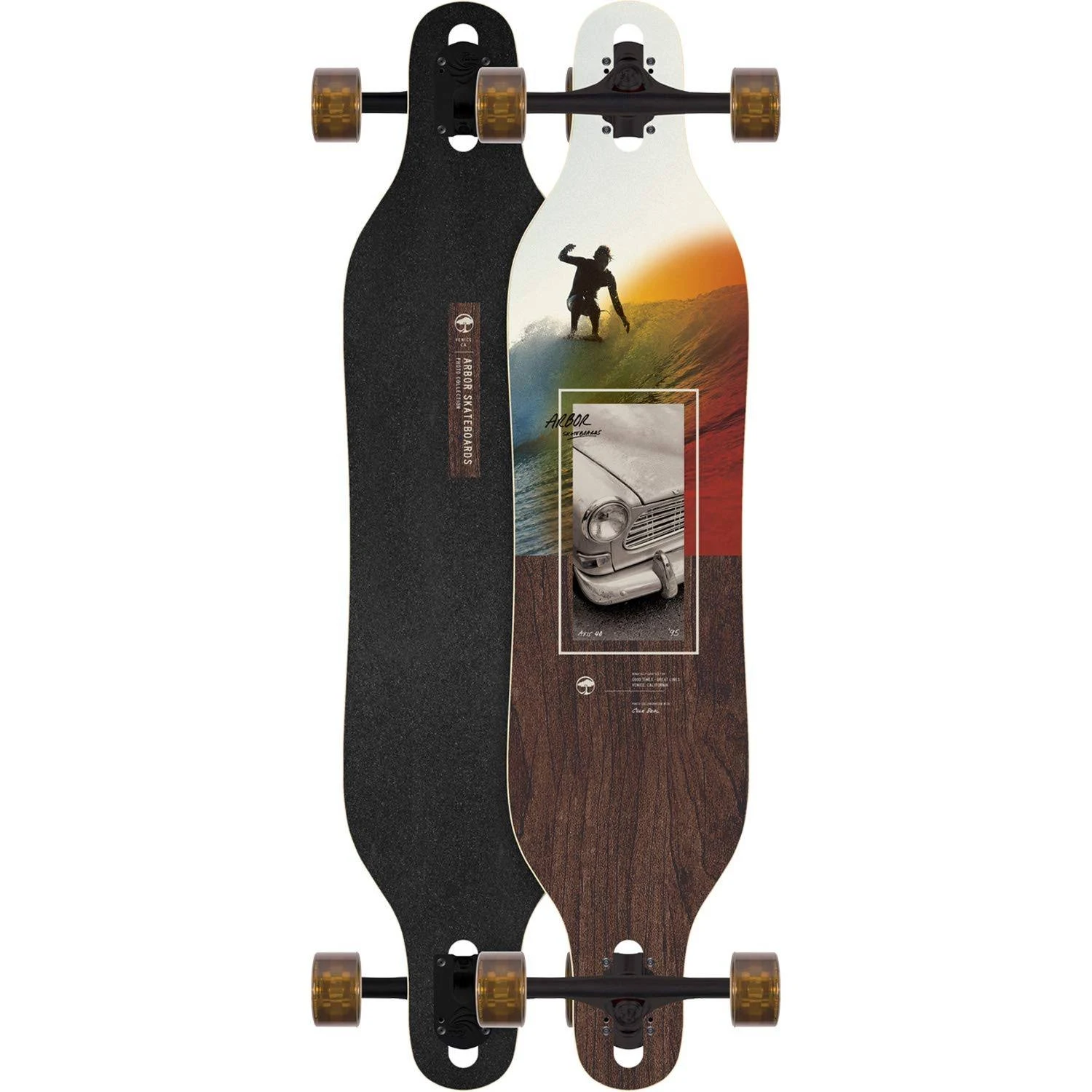 Arbor Axis 40 Photo Longboard Complete