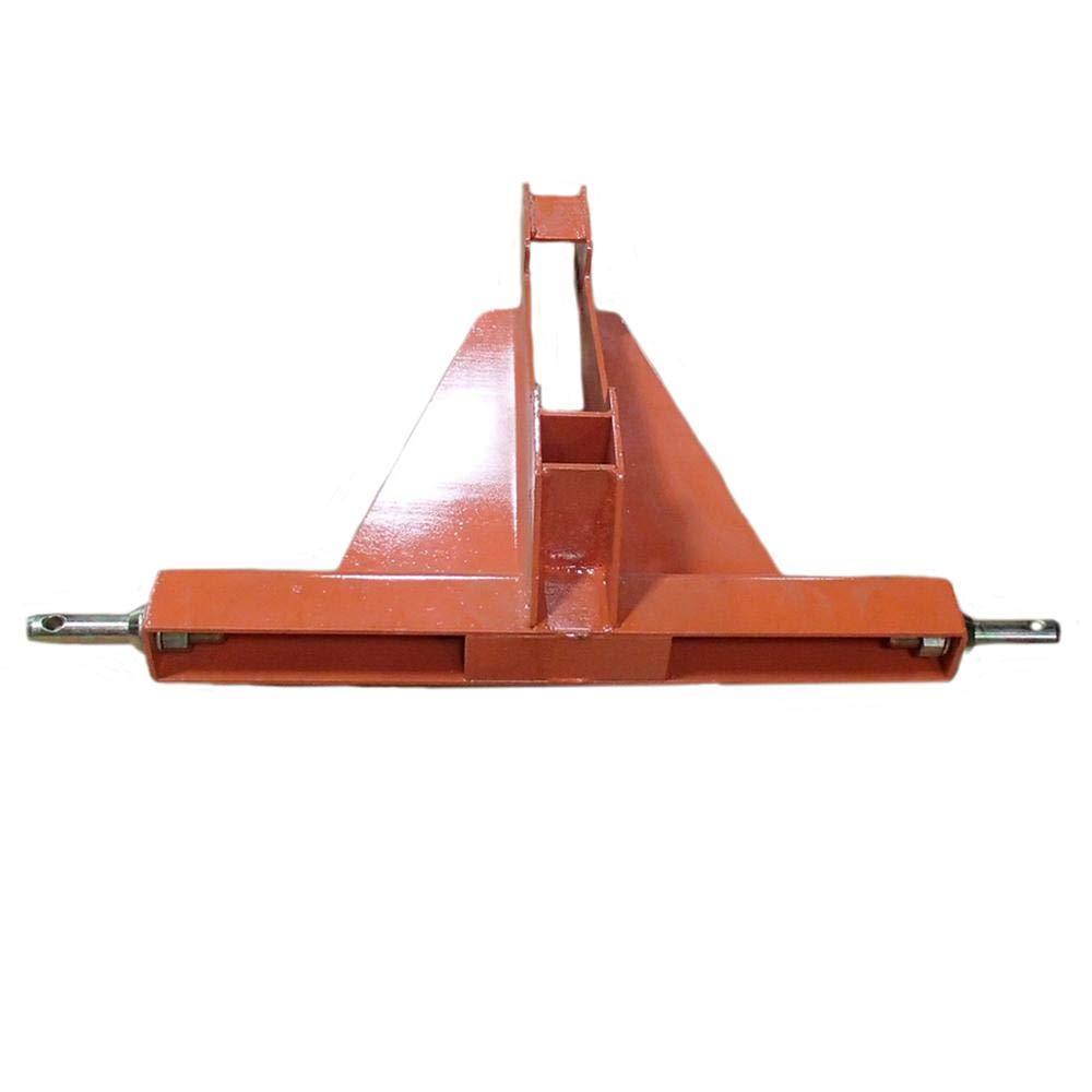 One (X1) Orange 3-Point Receiver Hitch Fits Multiple Applications