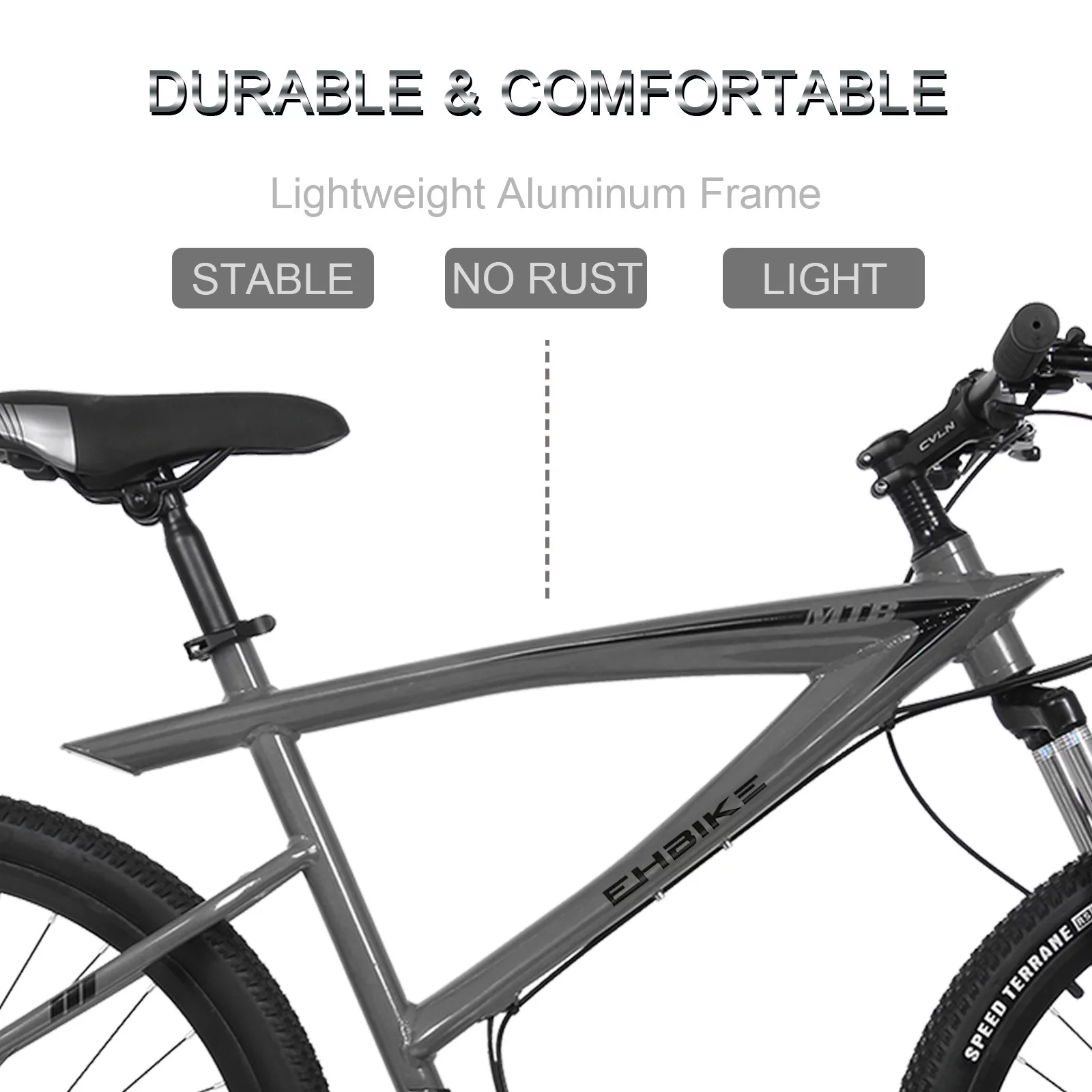 Guzom Adult Mountain Bikes- Mountain Bike 26-inch Outdoor Sports, 21-Speed , Suitable for Men and Women
