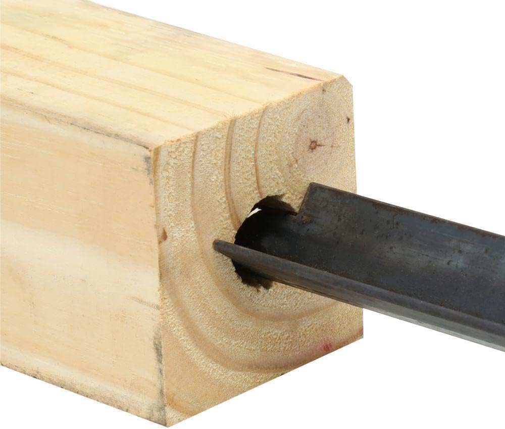 Step2 MailMaster Plus Mailbox, Easy to Install, Mailboxes for Outside, Heavy-Duty, Weather Resistant, Black & Architectural Mailboxes APK000AM Post Anchor Kit Accessory, No Size, Pine