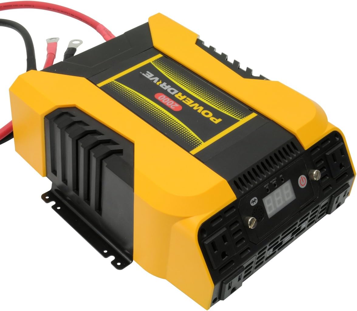 PowerDrive 2000 Watt Power Inverter, PD2000 with Bluetooth Wireless Tech