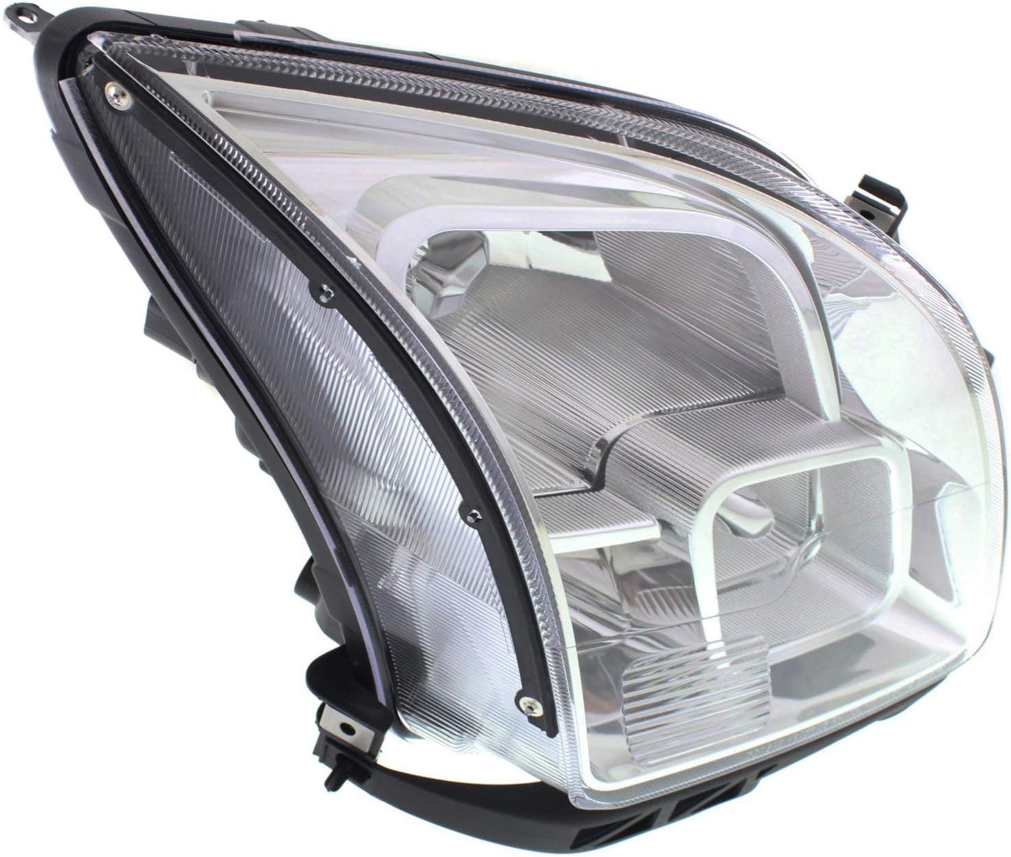 Evan-Fischer Headlight Set Compatible with 2006-2009 Ford Fusion Left Driver and Right Passenger Side Halogen With bulb(s)