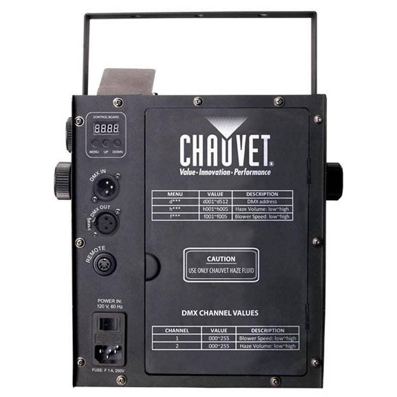 Chauvet Hurricane Haze 2D Water-Based DJ Haze Smoke Fog Machine W Remote + Fluid