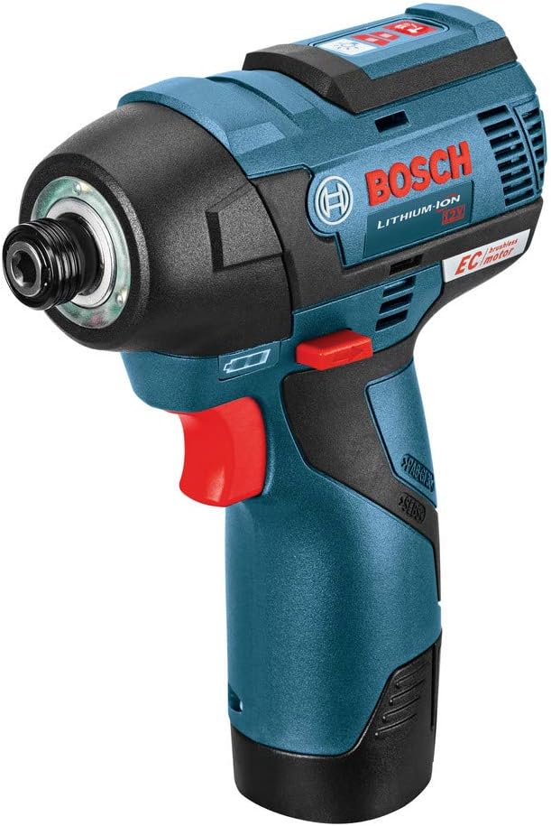 Bosch PS42N 12V Max Brushless Impact Driver (Bare Tool), Blue