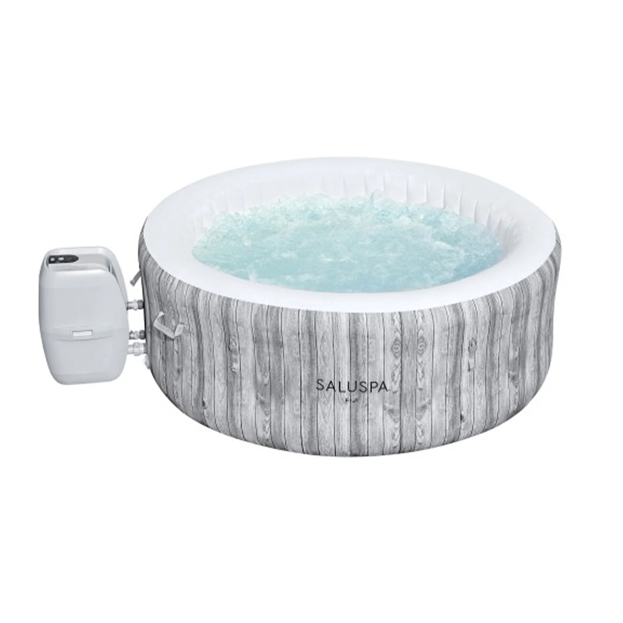 Bestway SaluSpa Fiji Hot Tub w/Set of 4 Spa Seat & 4 Pack Headrest Pillows