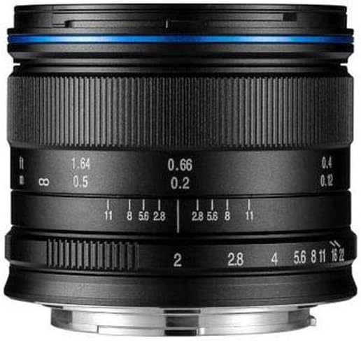 Laowa VE7520MFTSTBLK 7.5-mm Lens for Micro 4/3 Cameras (16.9 MP, HD 720 P), Black