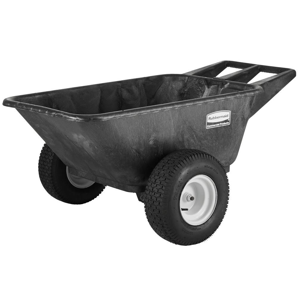 Rubbermaid FG564210BLA Big Wheel Cart