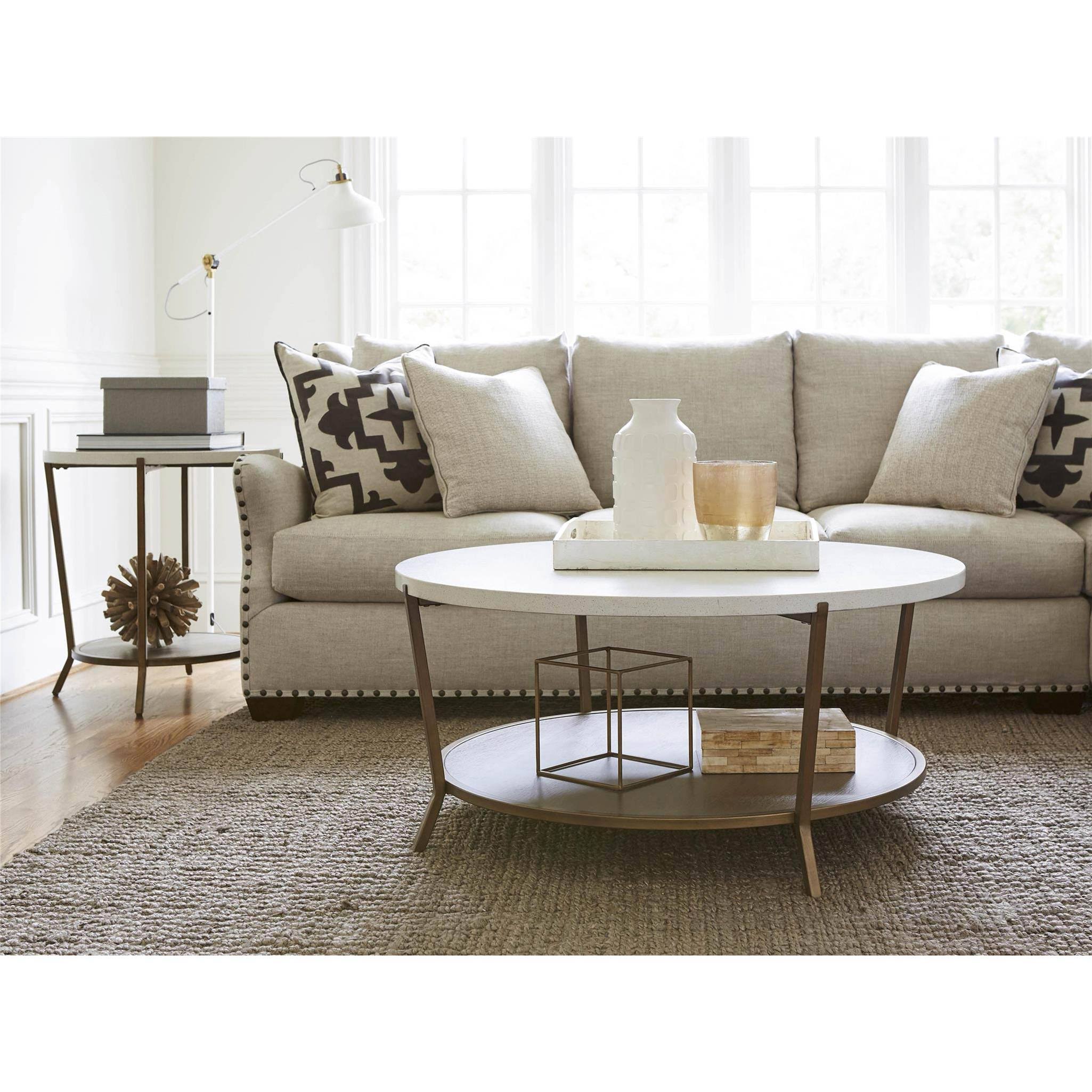 Universal Furniture Playlist Round End Table, Brown