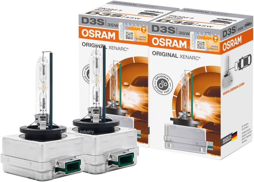 OSRAM XENARC D3S HID Xenon Headlight bulbs 66340 Pack of 2 by ALI