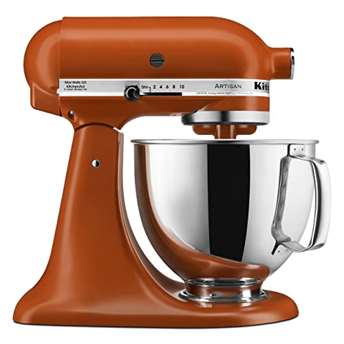 KitchenAid Artisan Series 5 Quart Tilt Head Stand Mixer with Pouring Shield KSM150PS, Removable bowl, Aqua Sky