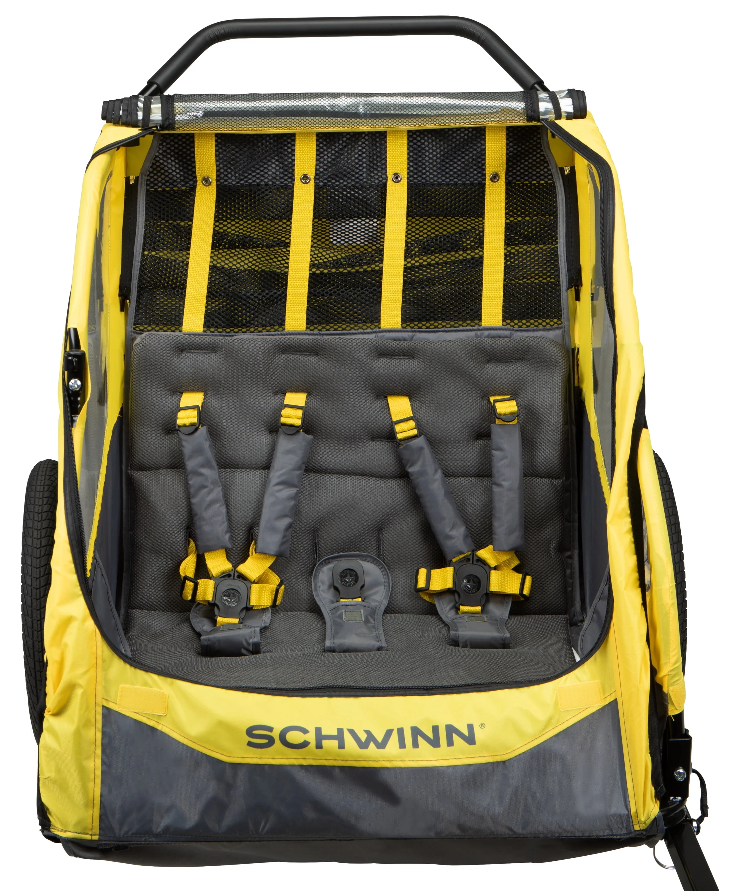 Schwinn Willow River Toddler Unisex Trailer/Stroller, Yellow