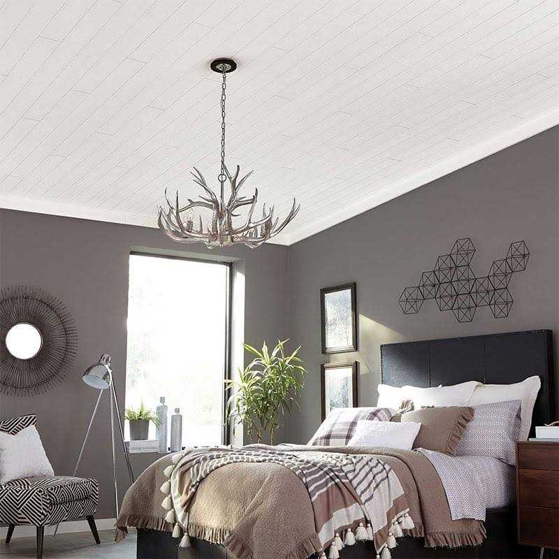 Armstrong Ceilings Woodhaven 5 in. x 7 ft White Tongue and Groove Ceiling Plank - Shop Hardware Tools Online Store