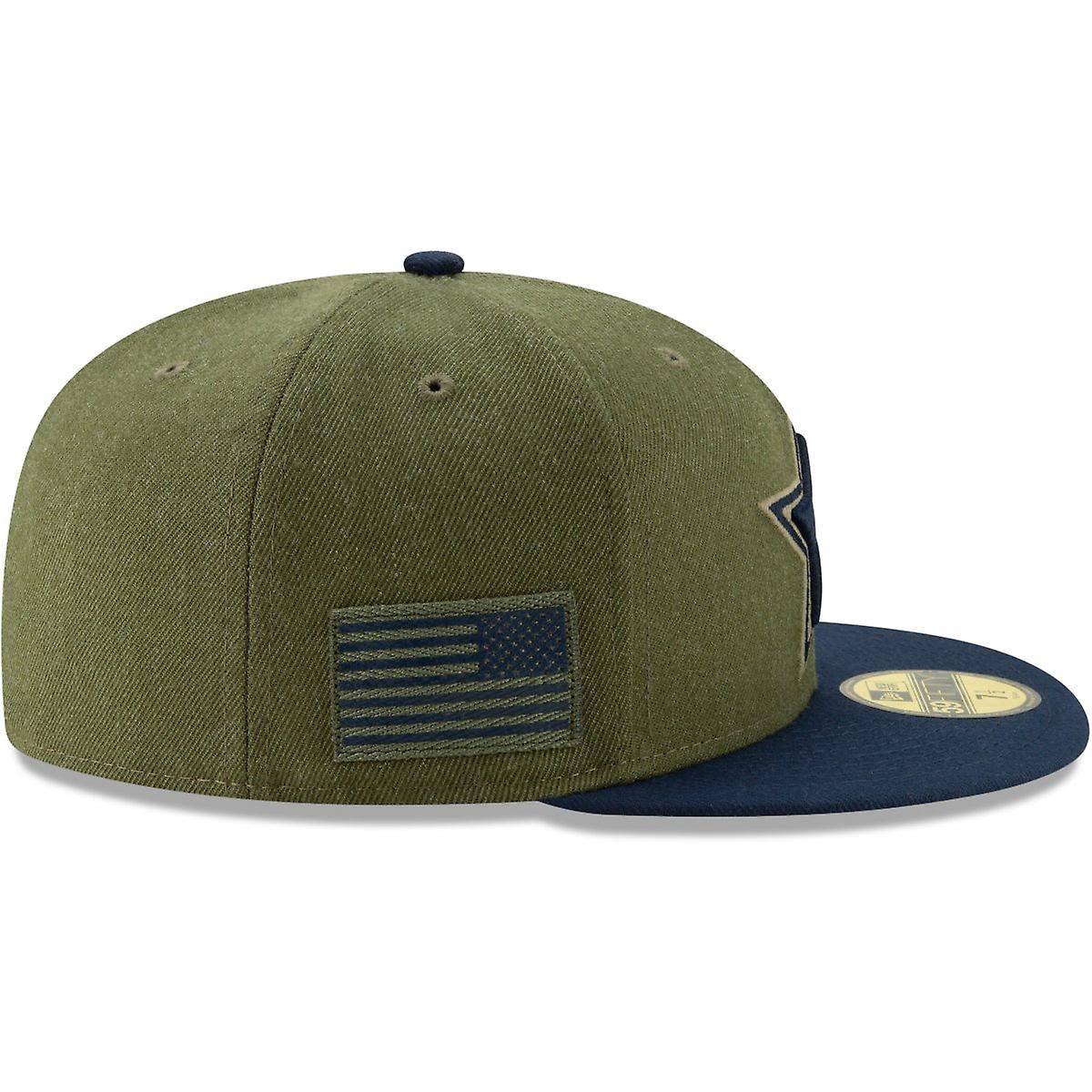 New Era 59FIFTY Cap - Salute to Service Dallas Cowboys Olive 6 7/8 - (54,9cm)