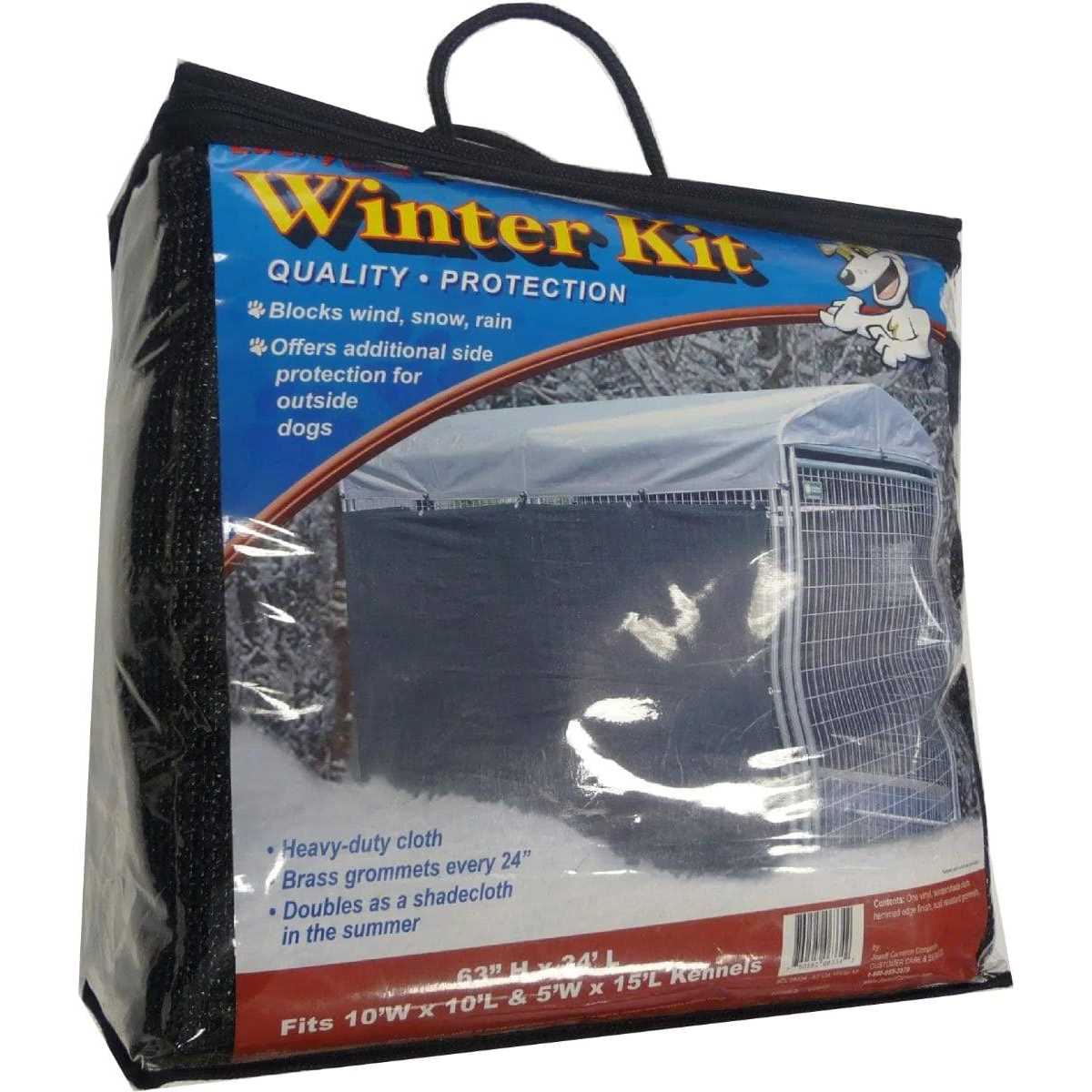Lucky Dog Winter/Shade Screen Side Cloth, 34' L x 57 H - Medium - Pet Supplies online store