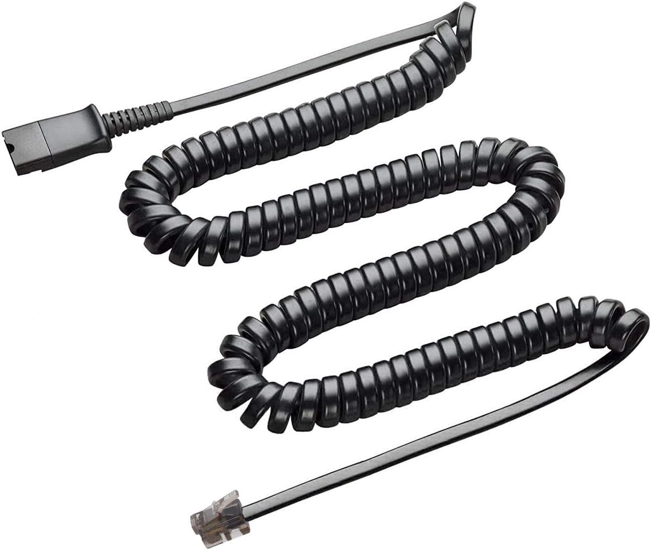Headset QD (Quick Disconnect),Compatible with Plantronics Headset.QD Cable with Single 3.5mm Plug for Smartphones Mobile Phones,Laptop etc