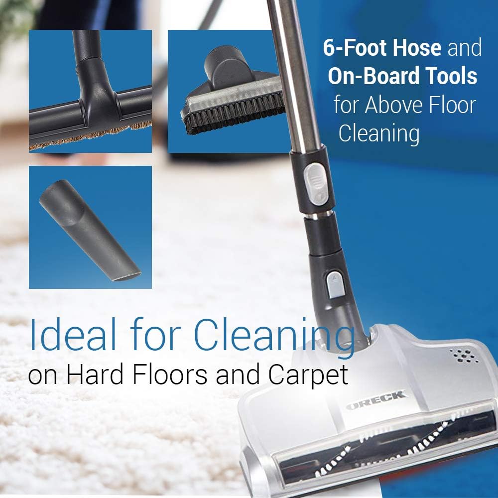 Oreck Venture Pro Multifloor Bagged Canister Vacuum Cleaner, SK30080PC - Corded